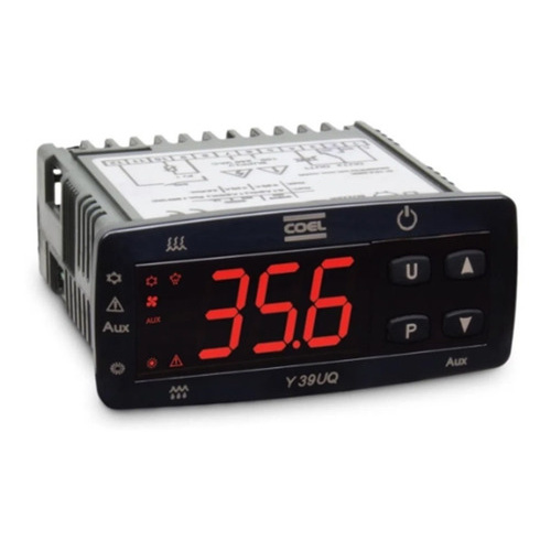 Controlador Termostato Digital de temperatura Coel Y39uq Para Chocadeiras Premium Ecologica