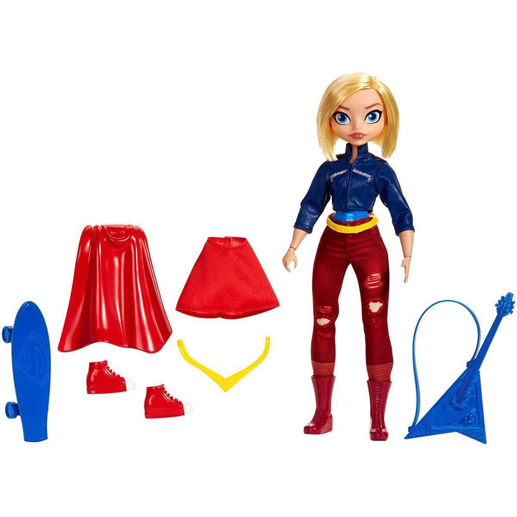 Bonecas DC Super Hero Girls Com Acessórios - Mattel - Supergirl, Mulher Maravilha, Batgirl - Escolha
