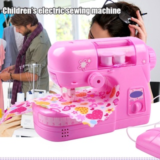 Máquina De Costura Para Crianças Elétrica Pequena Máquina De Costura Brinquedos Para Casa