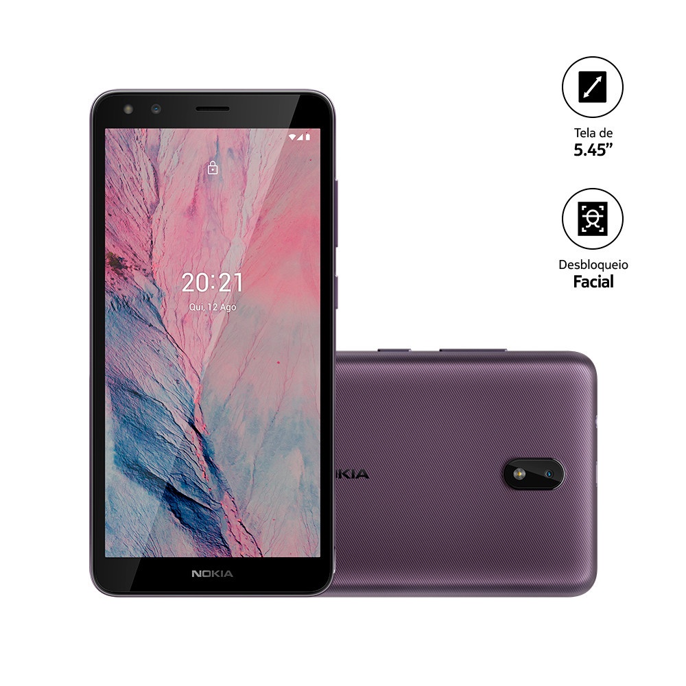 Smartphone Nokia C01 Plus Roxo - NK041