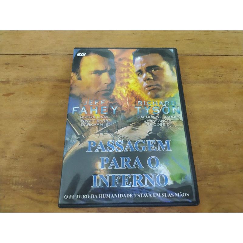 DVD Passagem Para O Inferno Original usado