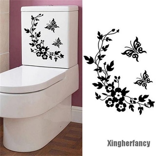 Xibr DIY 3D Flores De Borboleta Adesivo De Parede Para Sala De Banheiro Adesivos De Geladeira Casa
