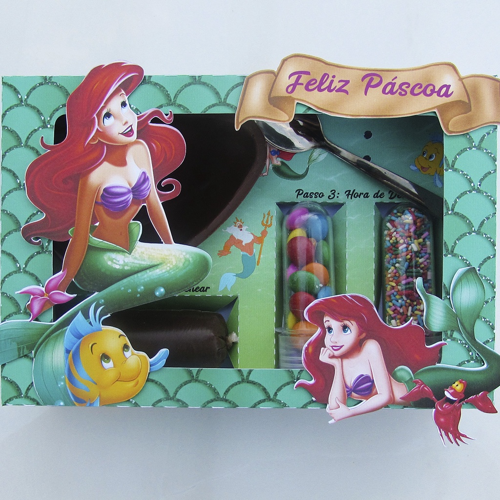 Kit Mini Confeiteiro - CAIXINHAS personalizadas para pascoa - vários temas. em Oferta na Shopee