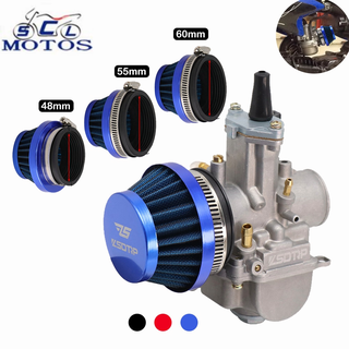 ZSDTRP 48/55/60mm Air Filter Cleaner For Keihin Koso PWK Mikuni Carburetors Stroke ATV Moto Air Filter Cleaner