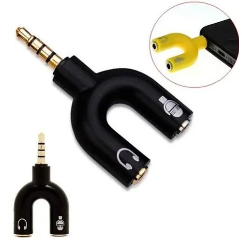 ADAPTADOR P2 X P3 HEADSET FONE MICROFONE E CONSOLE X CAP-12