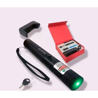 Caneta Laser Pointer Ultra Forte Verde Alcance 50km+ Potente