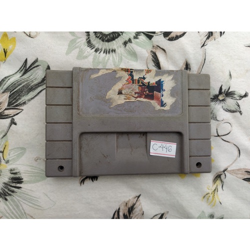 Jogo Super Nintendo Defeito C446