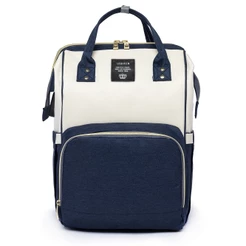 Mochila Bolsa Maternidade Lequeen Original Impermeável Porta Mamadeira Térmico Bebê Menino Menina 17L