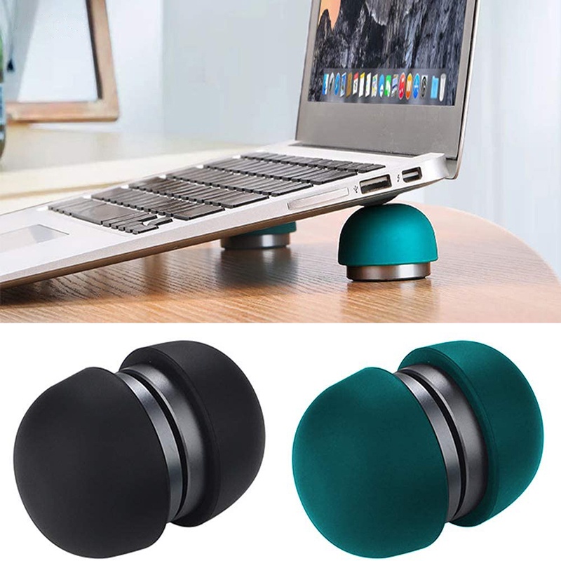 Suporte Magnético Universal Para Notebook Cabeça De Cogumelo De Silicone Portátil De Uso Geral Almofada De Refrigeração Sem Deslizamento Invisível