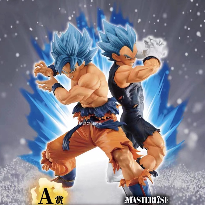 Bola De Dragão Anime Z Goku Vegeta Figura Super Saiyan Azul Escuro Action Figure DBZ Batalha Broly Frieza Modelo Brinquedo