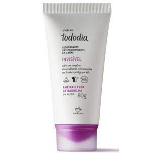 Desodorante Antitranspirante Em Creme Natura Tododia Ameixa e Flor de Baunilha