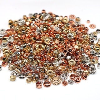 500 Pçs Missangas/Espaçadores Soltos De Cor Mista Semente/Contas De Costura CCB em Oferta na Shopee