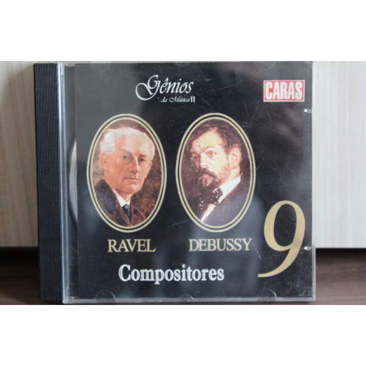 CD Ravel & Debussy - Revista Caras Gênios da Música II - Vol. 9