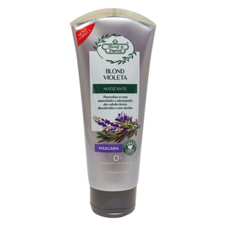 Máscara De Tratamento Matizante Blond Flores E Vegetais 200g em Oferta na Shopee