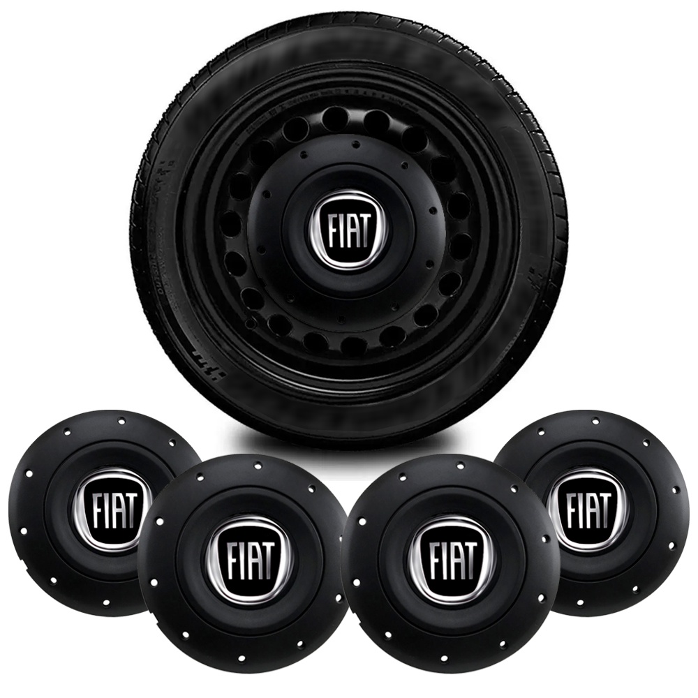 Jogo Calota Centro Amarok Adaptável Palio Uno Siena Strada - 4 Peças em Oferta na Shopee