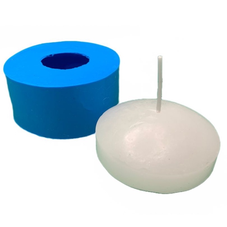 Molde de Silicone - Vela Flutuante Disco 6,5 cm em Oferta na Shopee
