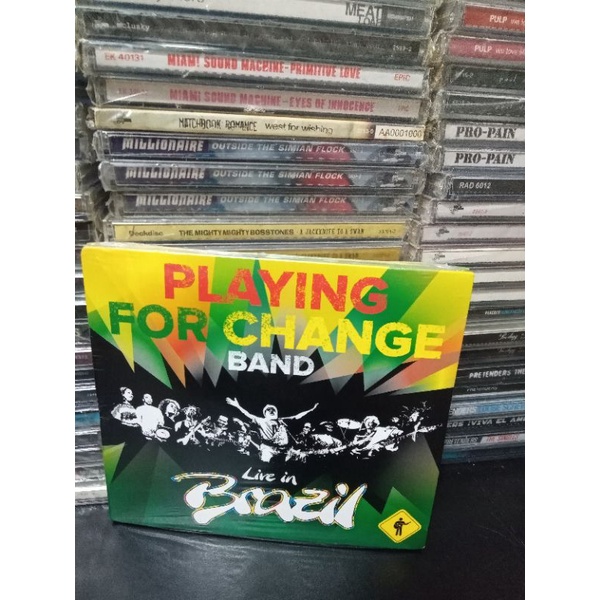 cd playing for change Band live in Brazil lacrado de fabrica original