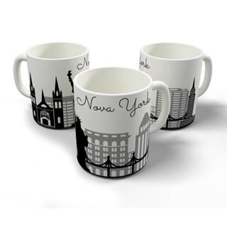 Caneca Personalizada Lugares Nova York em Oferta na Shopee