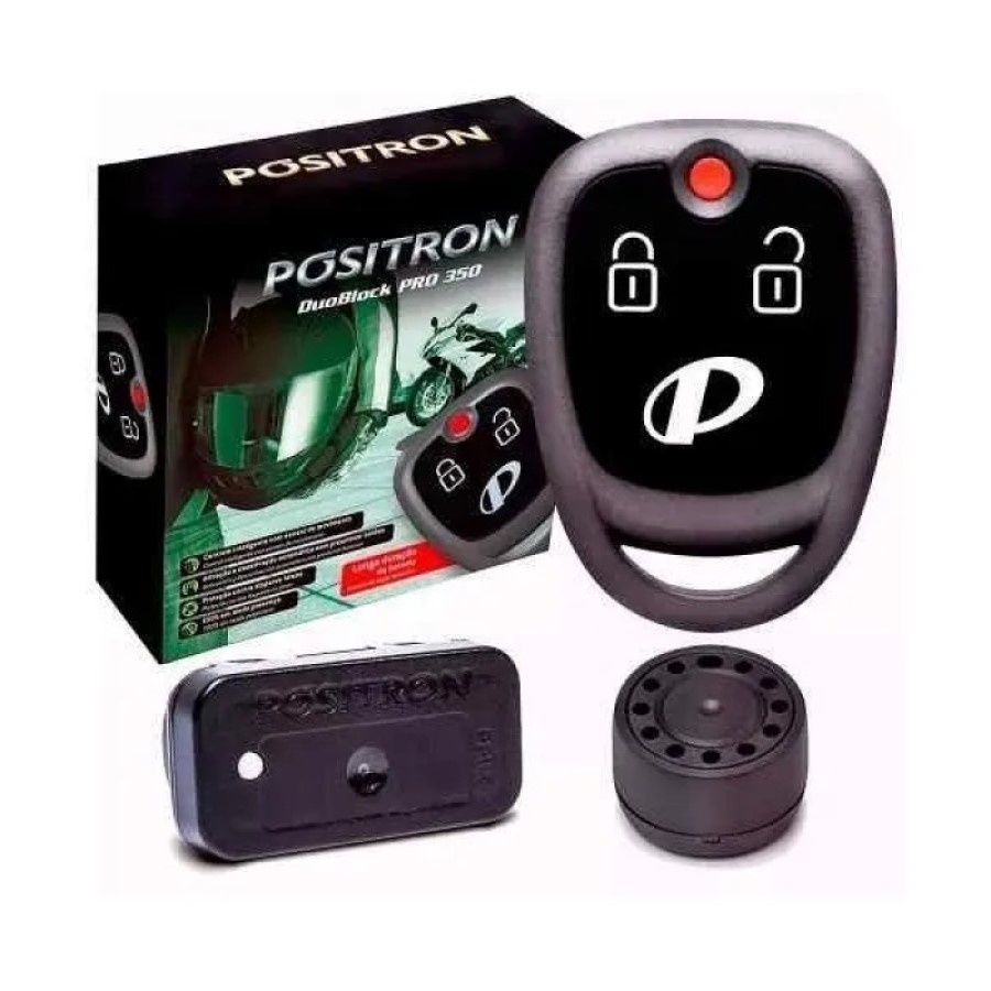 Alarme Universal Para Motos Pósitron Duoblock G8 Pro 350 Com Presença em Oferta na Shopee