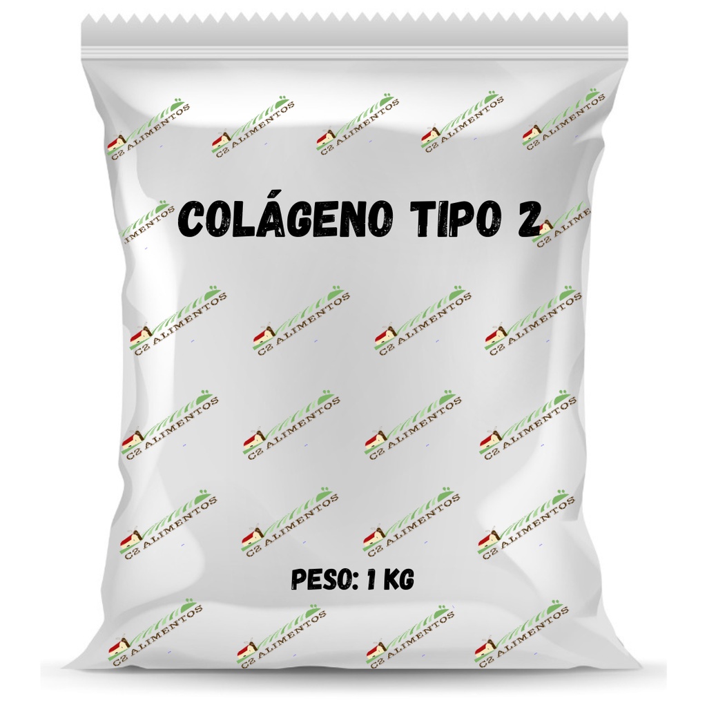Colageno tipo 2 em pó 1kg - Fortalece Articulação - Juntas - previne doenças
