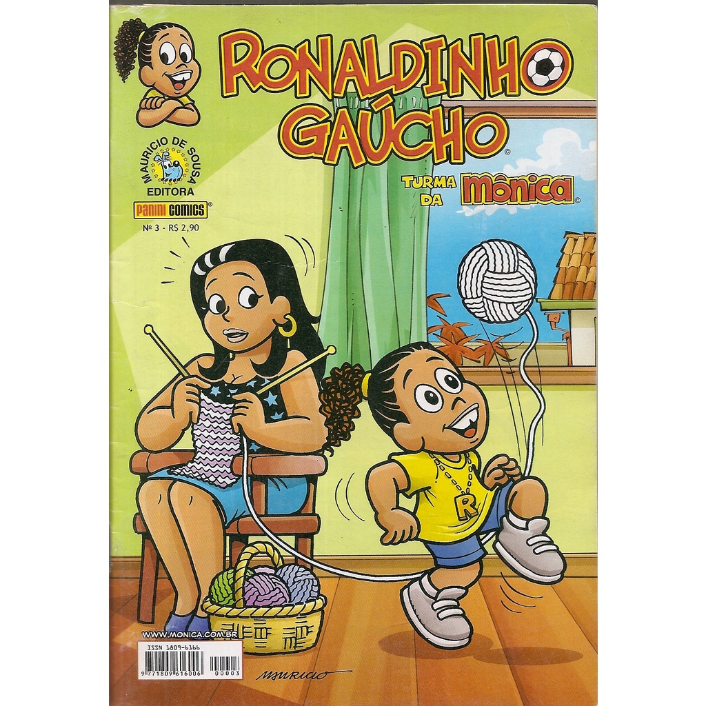 Hq Ronaldinho Gaúcho Nº 3 - Com Medo de Tudo