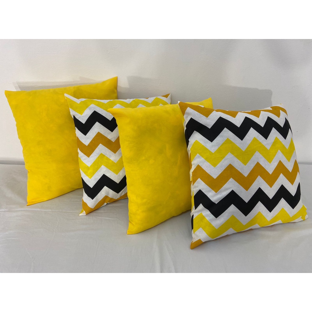 Kit com 04 Almofadas Cheias Decorativas Menor Preço em Oferta na Shopee