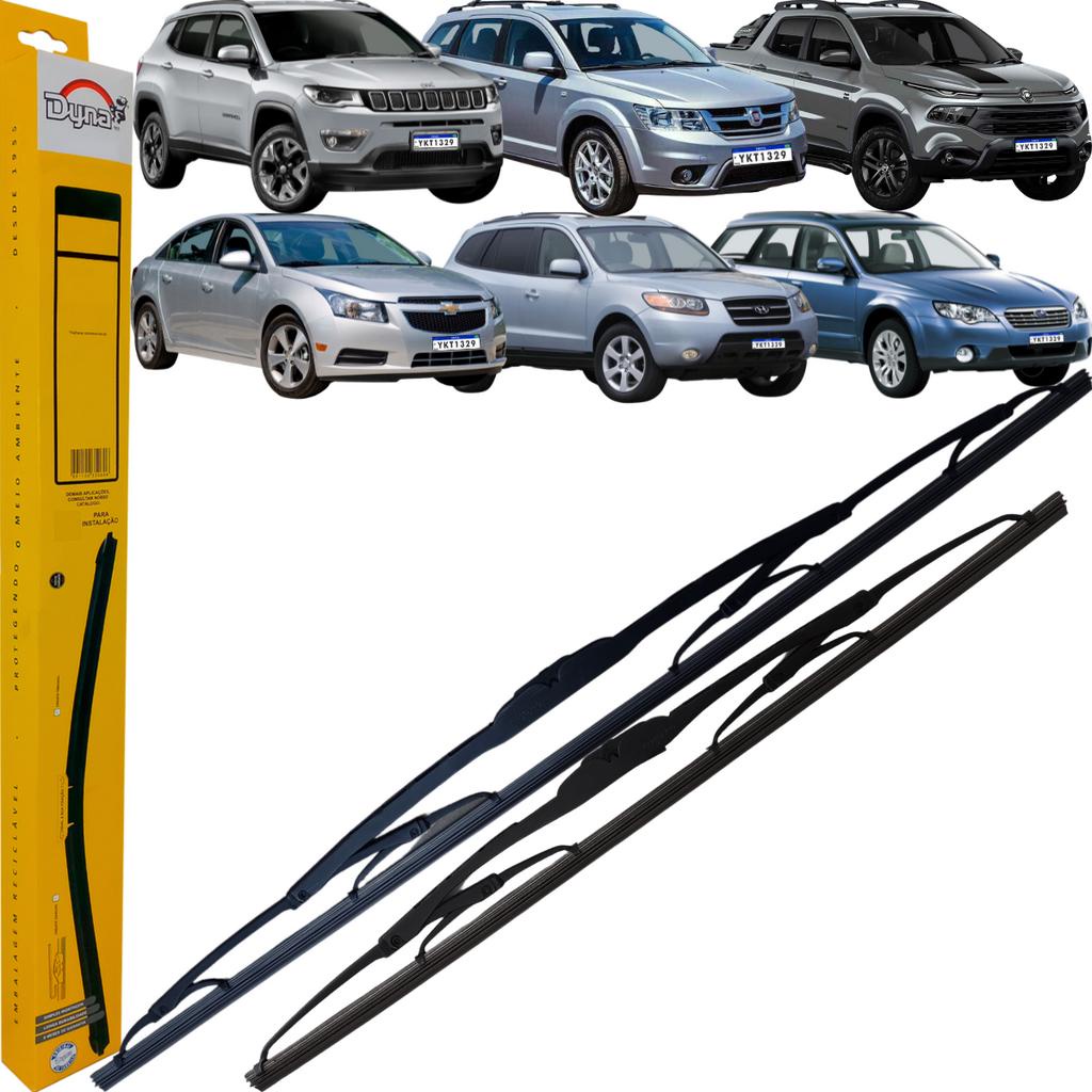 Par Palhetas Dianteira Dyna Lancer Corolla Frontier Sportage