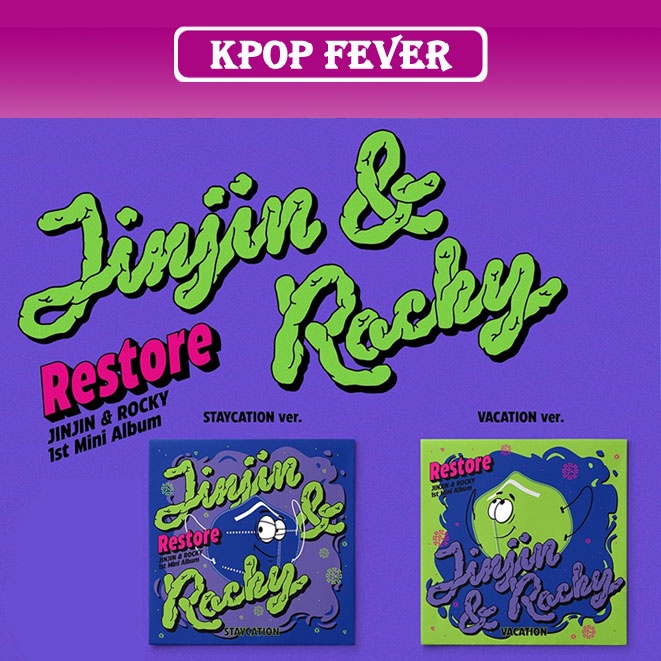 ASTRO JINJIN ROCKY-Restaurar 1o MINI Álbum CD Fotobook Cartão De Fotos Selado