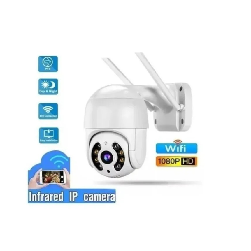 Camera Segurança Smart Ip Wifi Icsee Mini Dome Full Hd Genai