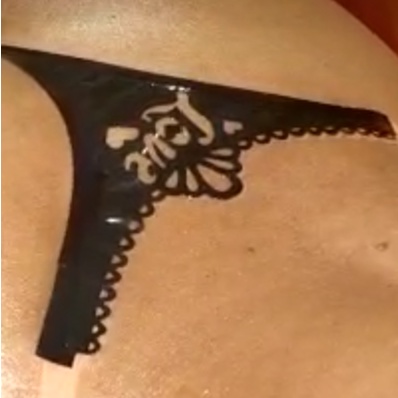6/12 ou 36 und de Calcinhas Decoradas adesivo P/ Bronzeamento Natural — imagem 2 de 2