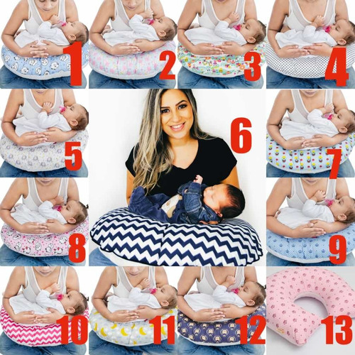 Almofada Para Amamentação Travesseiro Vários Modelos Lindos