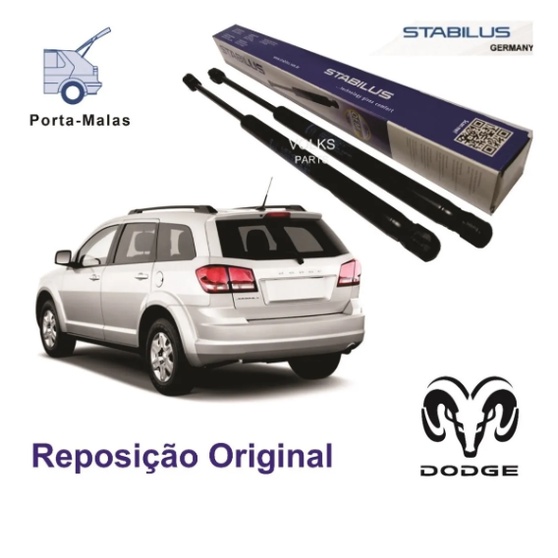 Par Amortecedor Porta Malas Tampa Traseira Journey Dodge 2008 a 2016 Original Stabilus
