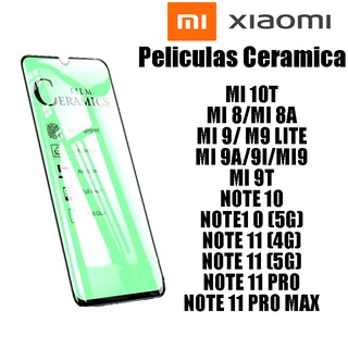 Pelicula Ceramica 3D MOLE P/ REDMI MI10T/MI8/MI8A/MI9/MI9 LITE/MI9A/9I/MI9T/NOTE10/NOTE10 5G/NOTE11 4G/NOPTE11 4G/NOTE11 PRO/NOTE11 PROMAX Protetor de Tela