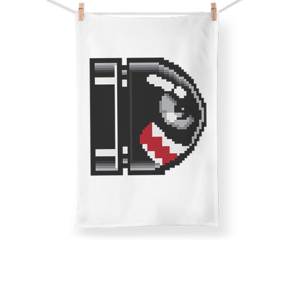 Pano de Prato Games Gamer Nintendo Mario Bros Game Retro Nerd Geek Nervous