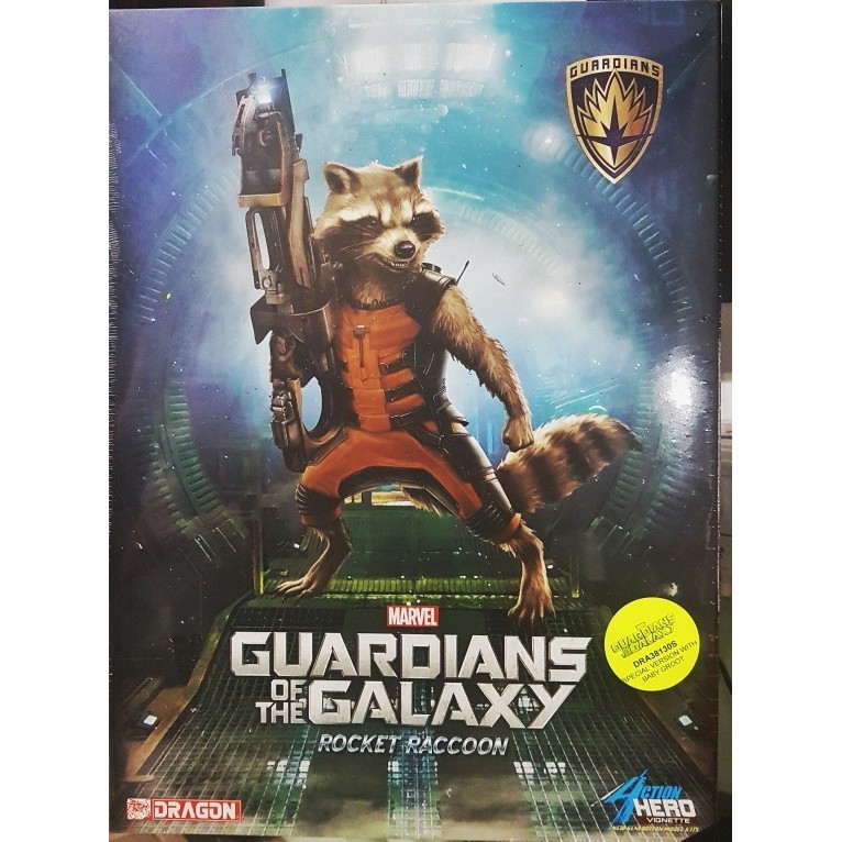 Guardians Of The Galaxy Rocket Raccoon With Baby Groot Ahv
