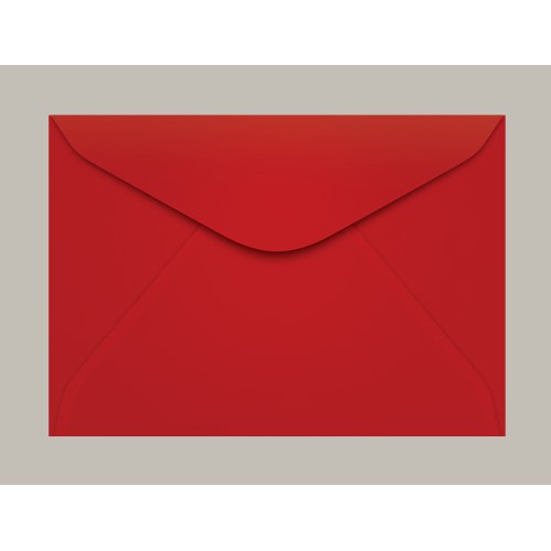 Envelope Comercial 114x162 Tóquio Vermelho pct c/10und. - Scrity
