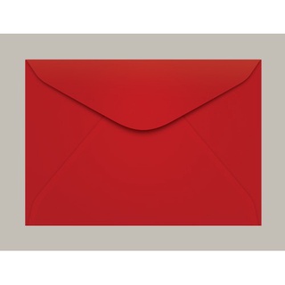 Envelope Comercial 114x162 Tóquio Vermelho pct c/10und. - Scrity