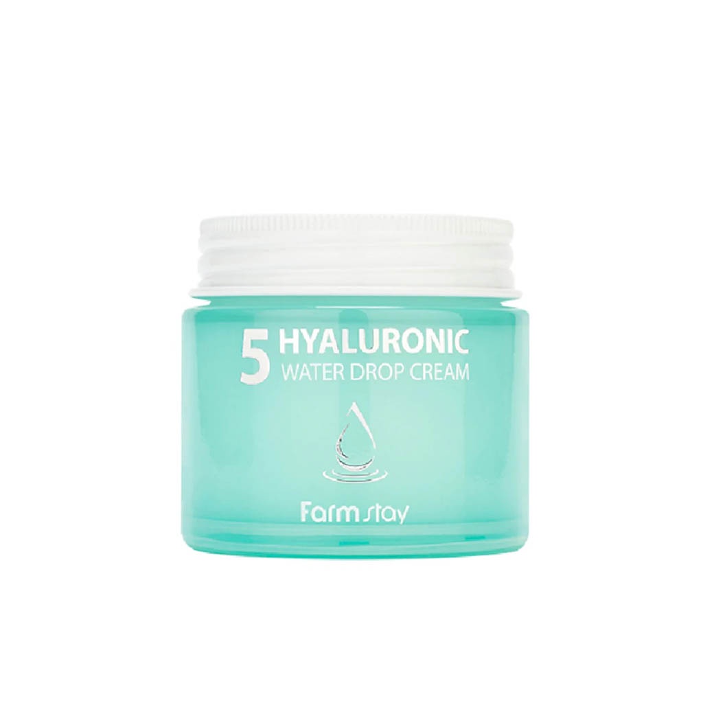 farmstay hyaluronic 5 water drop cream 80g em Oferta na Shopee