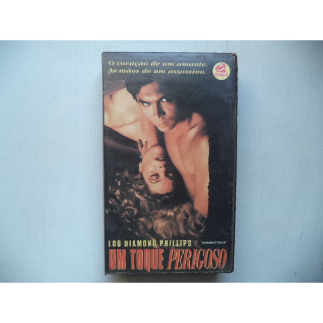 Fita Vhs Um Toque Perigoso Orig Legendado Lou Diamond Phillips suspense