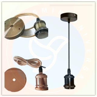 Pendente Vintage Retrô Soquete E27 em Oferta na Shopee