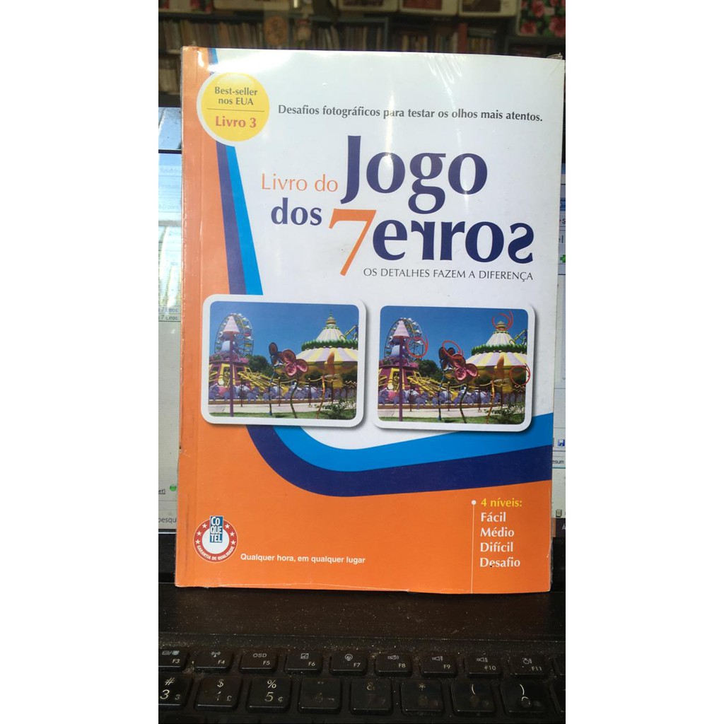 Livro do Jogo dos 7 Erros - Livro 3 - Colorido - Novo