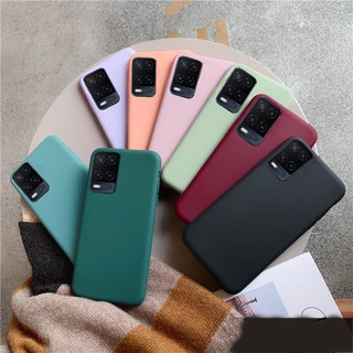 Oppo Opostos A54 4G A16 A74 2021 Candy Cor Da Pele Fina E TPU Capa Caixa Do Telefone Android
