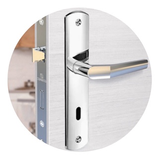 Fechadura Interna Soprano Popline Acabamento Cromado Caixa 40mm - Para Portas de Quarto