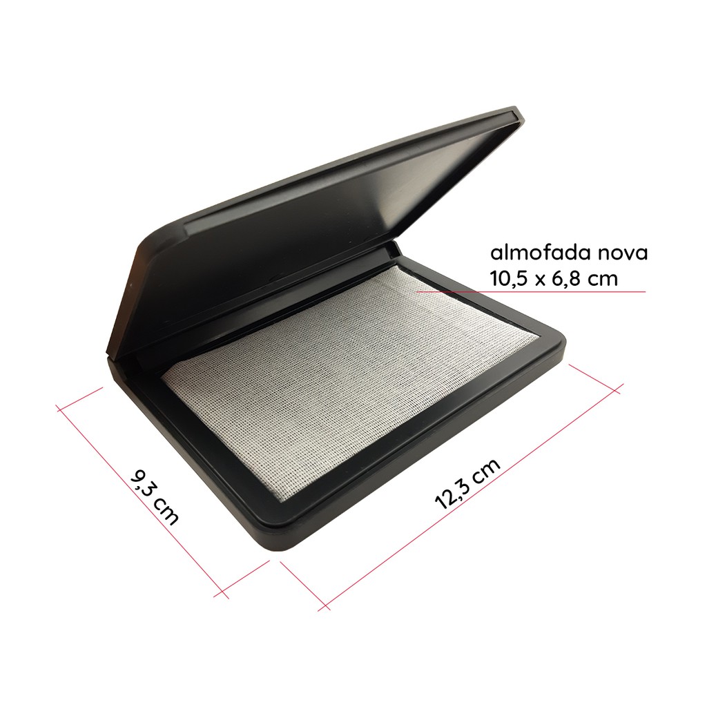 Almofada para carimbo MAGIFIX 10x6 sem tinta