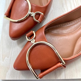 Sapatilha Feminina Fivela D | Terracota