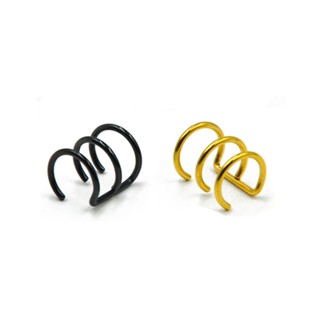 Piercing Triplo de Encaixe Pressão- 1 Peça - Não é o Par. em Oferta na Shopee