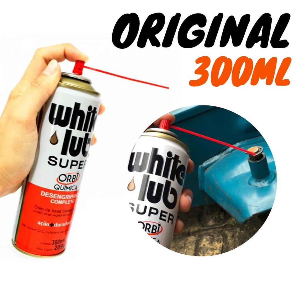 White Lub 300ml - Orbi Química