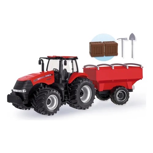 Trator Graneleiro Case New Holland Massey Ferguson Miniatura Réplica Brinquedos Usual