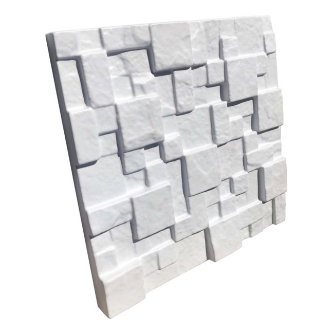 Forma Em Abs Para Gesso e cimento Em 3d (mosaico São Tomé 29x29cm)