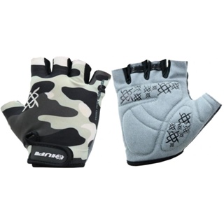 Luva Ciclismo Hupi Eco Dedo Curto Camo em Oferta na Shopee